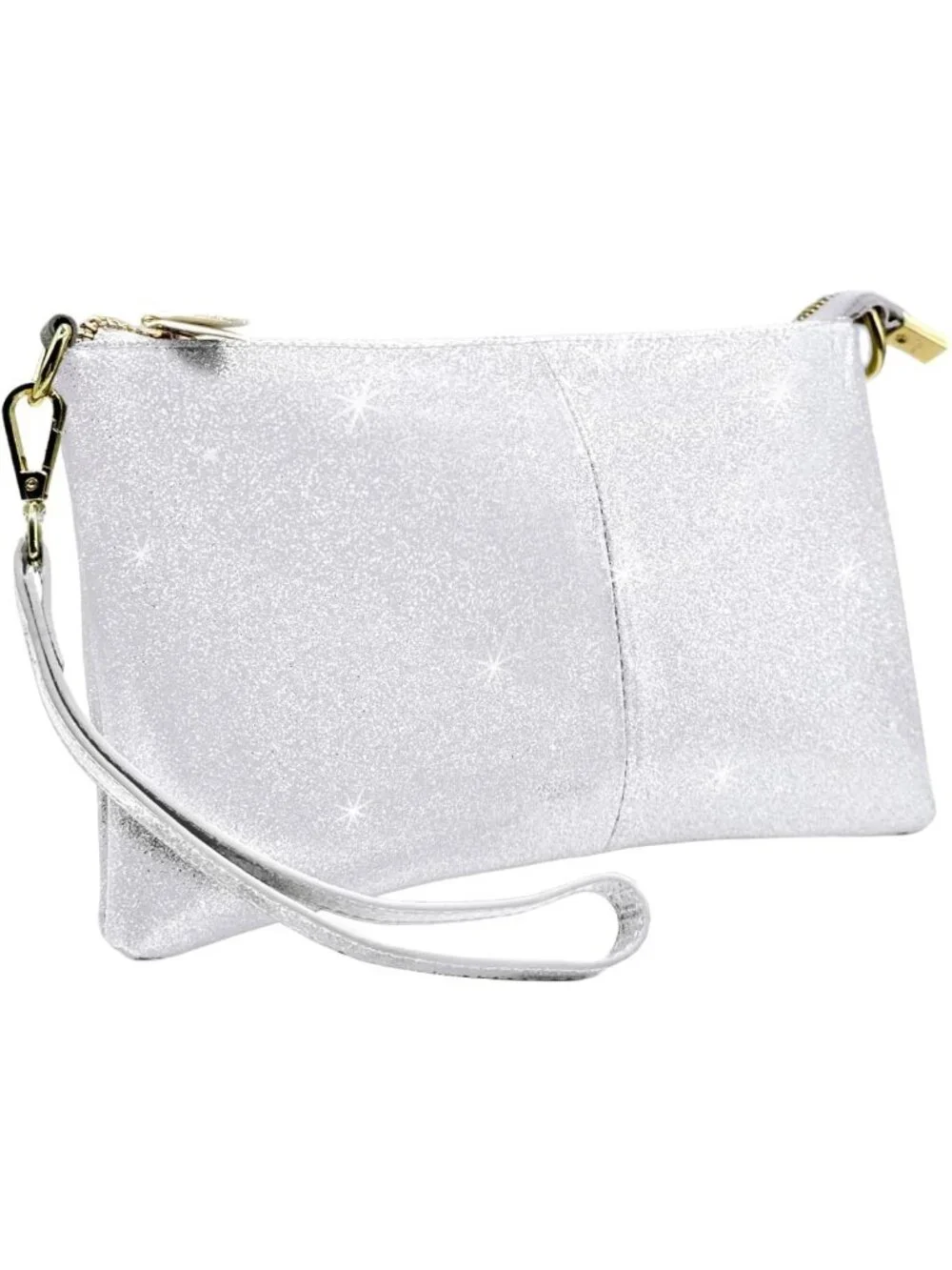 Stylish Leather Wristlet Wallet Clutch for Women | Small Crossbody Phone Bag